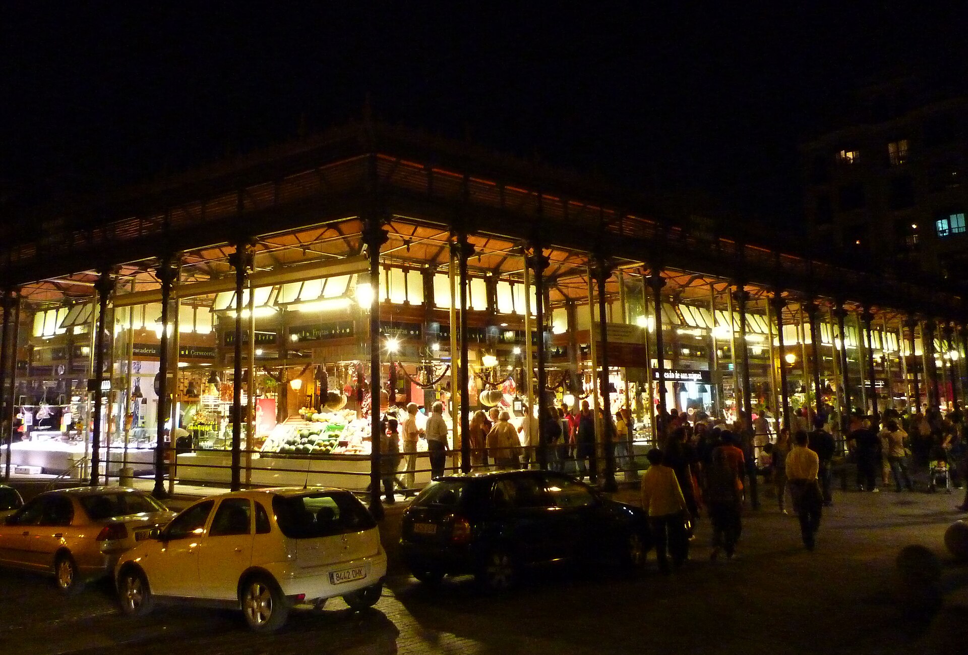 The Mercado de San Miguel in Madrid