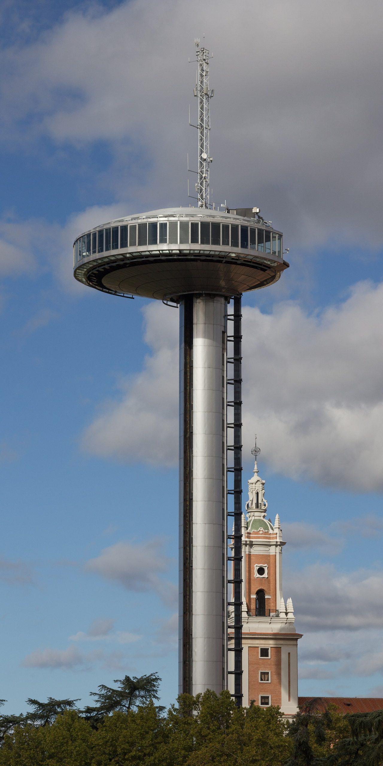 The Faro de Moncloa, Madrid's observation tower