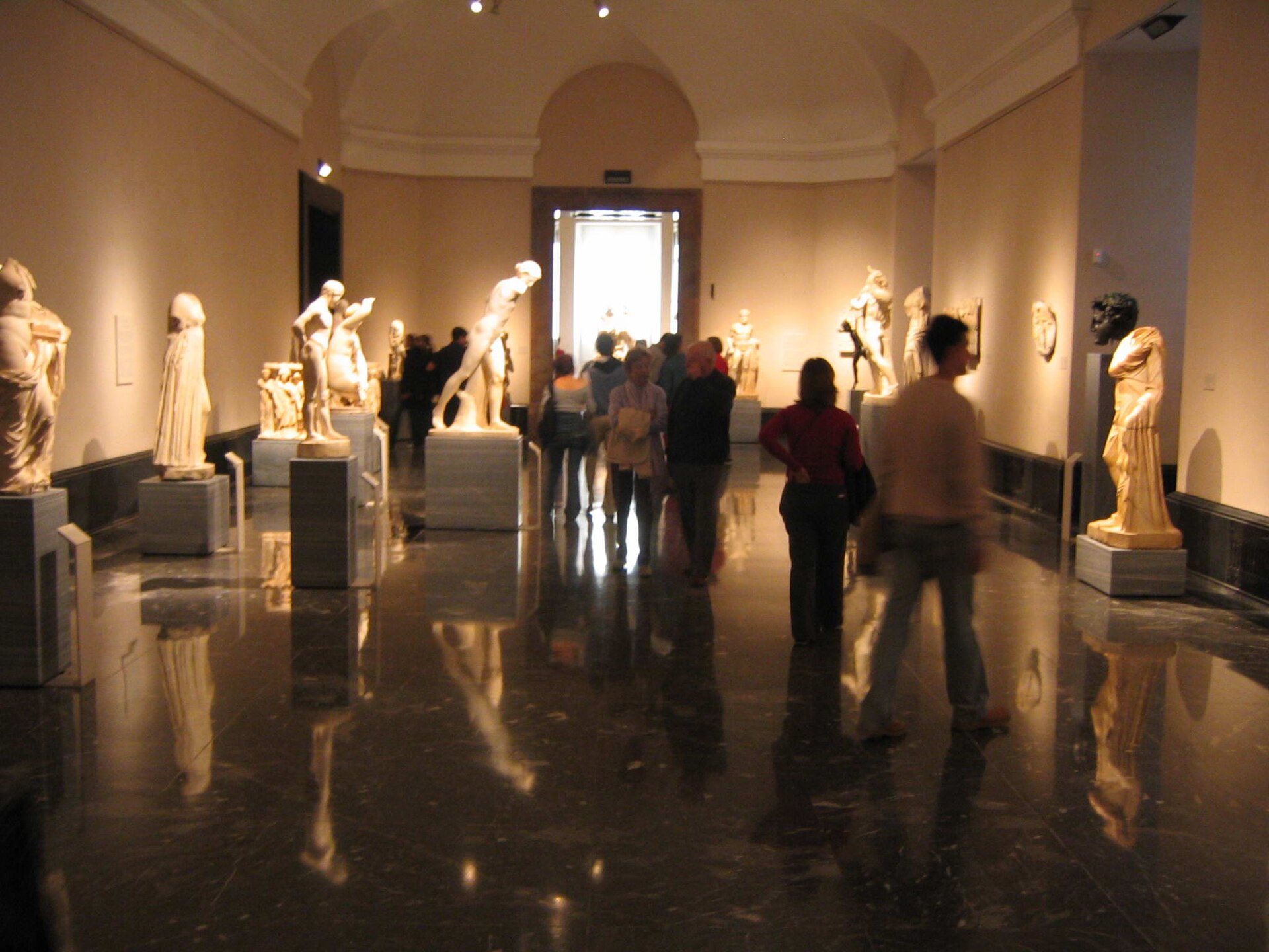 Exterior view of the Museo del Prado in Madrid