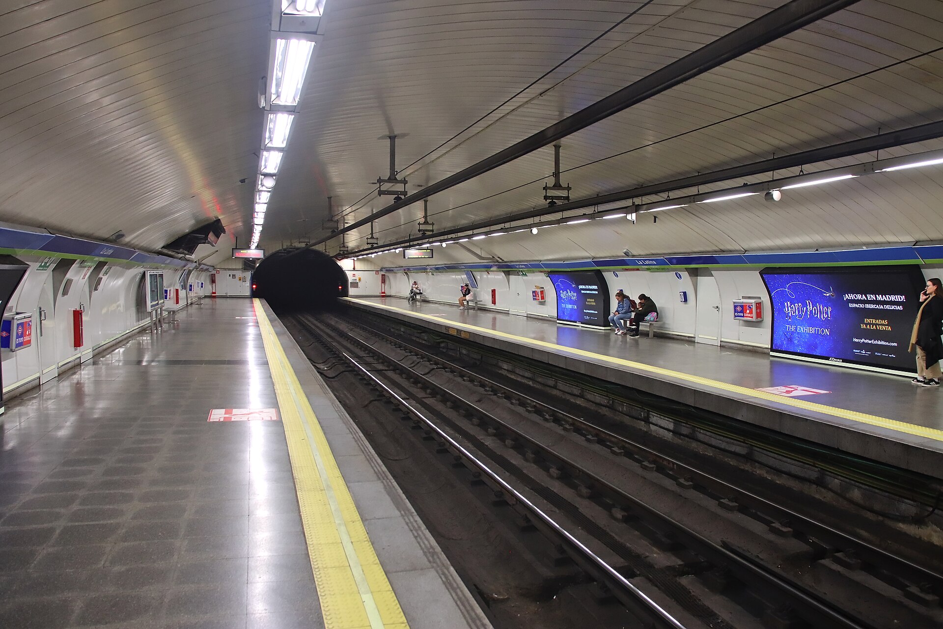 La Latina metro station in Madrid