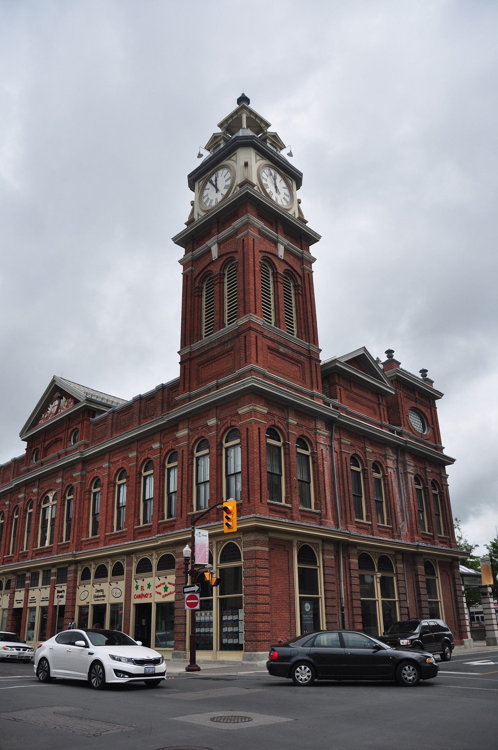 Market Hall and Clock Tower Peterborough2.JPG — illustrating What Is a Madrid Market Hall? How the Types Differ