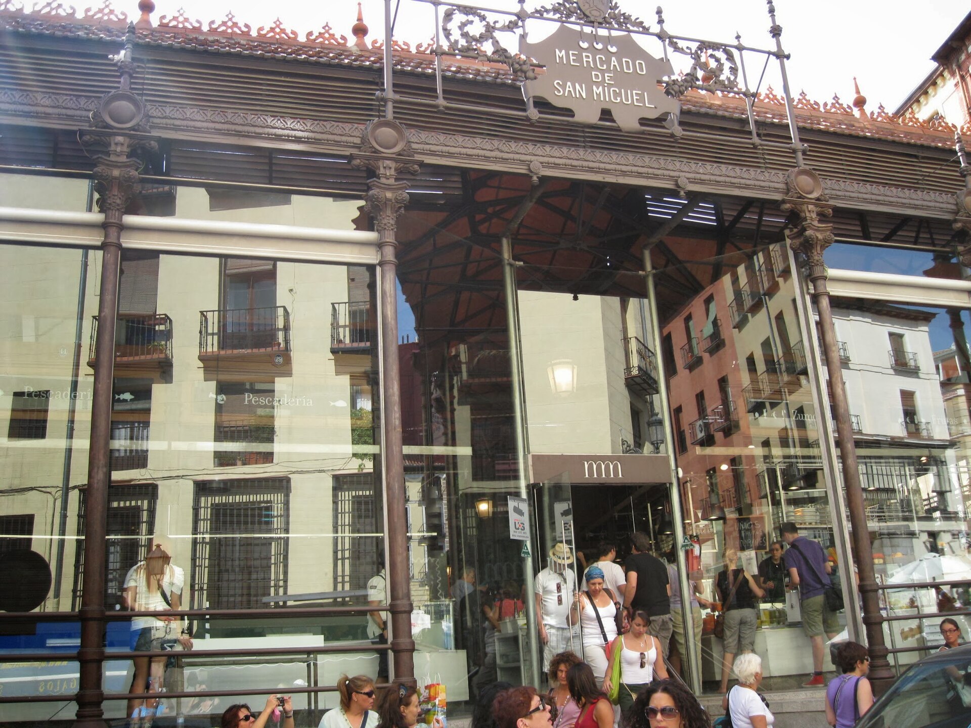 The Mercado de San Miguel in Madrid