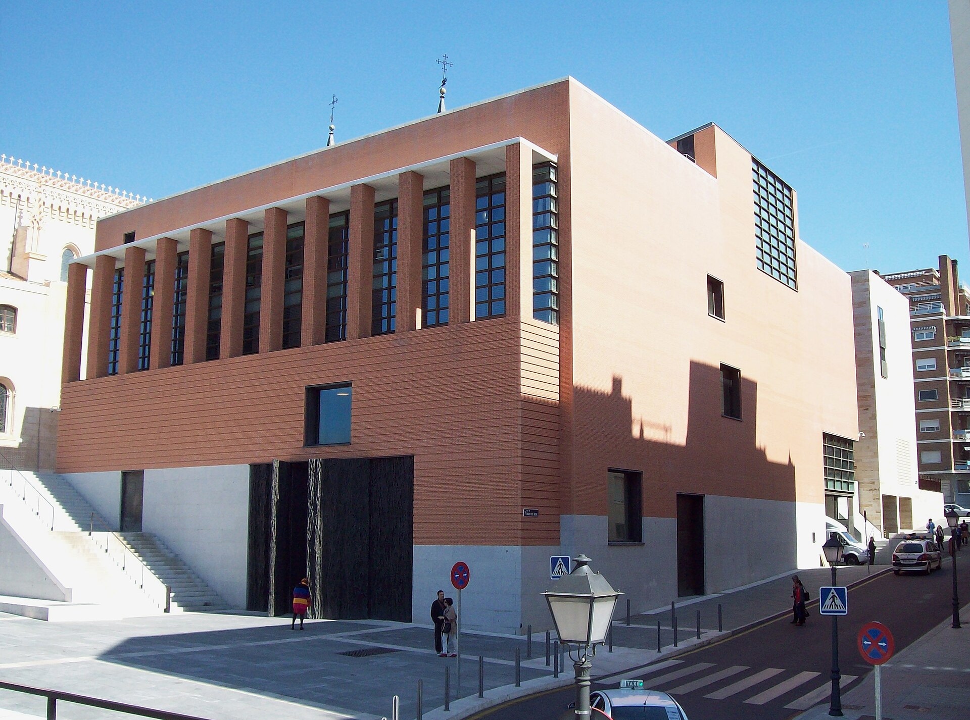 The extension building of the Museo del Prado in Madrid