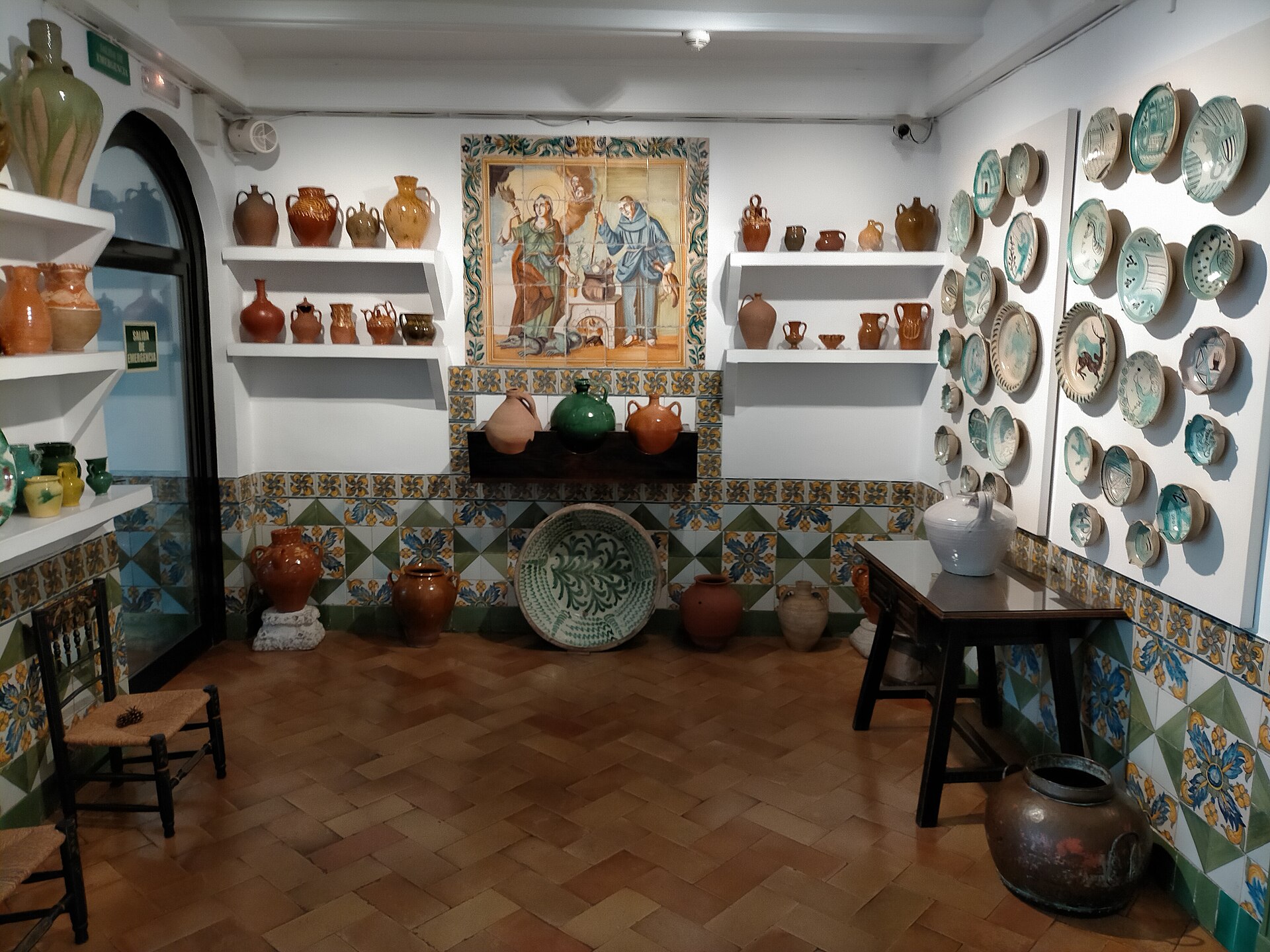 A view of the Museo Sorolla in Madrid in February 2021