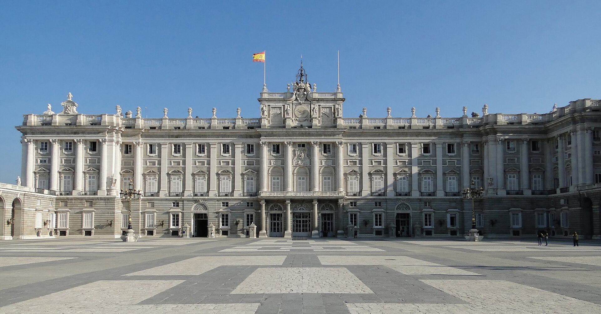Courtyard of the Royal Palace of Madrid