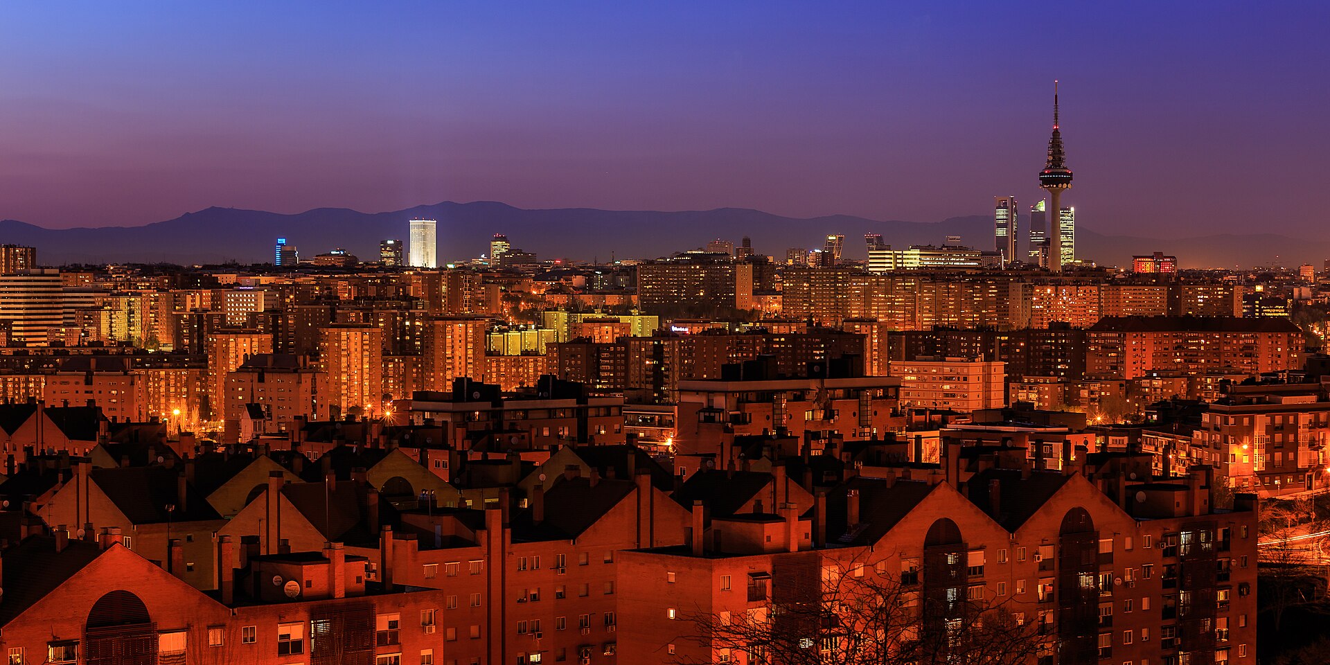 Madrid - Madrid skyline - 140314 195825.jpg