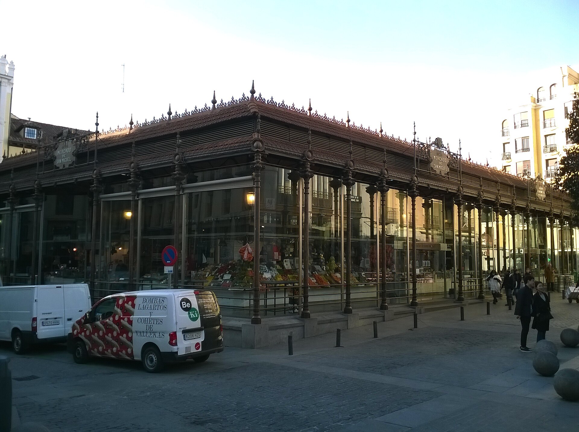 The Mercado de San Miguel in Madrid